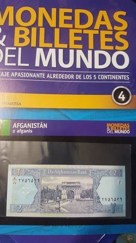 Salvat Monedas Y Billetes Del Mundo #4 Afganistan