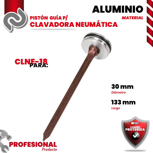 Pistón Guía Para Clavadora Neumática Cln