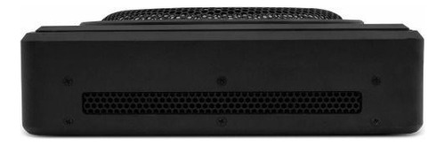 Subwoofer Caixa Amplificada Slim Ps8d Hurricane 200w Rms Cor Preto