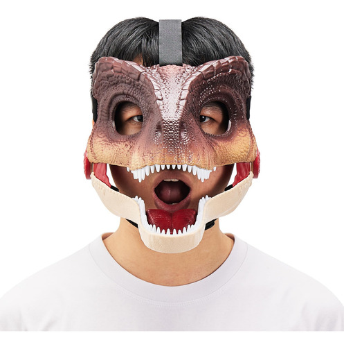 Divertida Máscara De Dinosaurio Máscara De Dinosaurio Con Ma