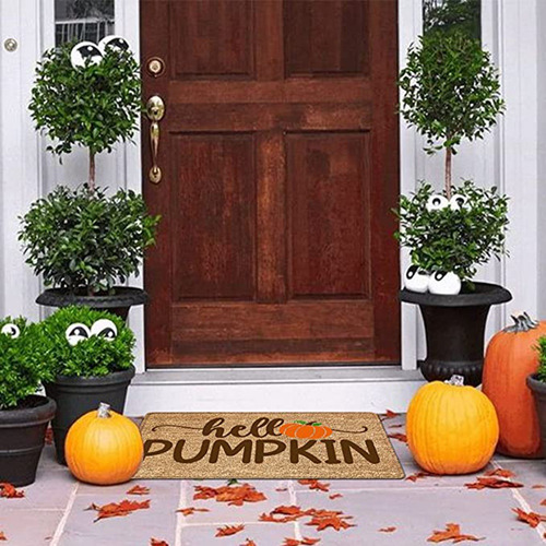 Felpudo Para Decoración De Halloween, Felpudo De Bienvenida,