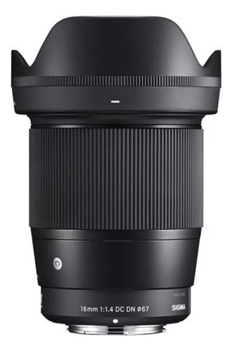 Lente Sigma 16mm F/1.4 Dc Dn Contemporary - Sony
