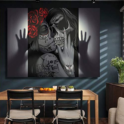Imagen 2 de 7 de Kit De Pintura Al Óleo Para Halloween, 16x20in, Marca Pyle