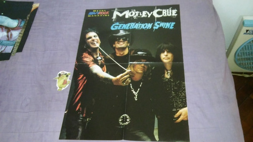 Motley Crue -poster De 56 Cm De Alto X 40 Cm De Ancho