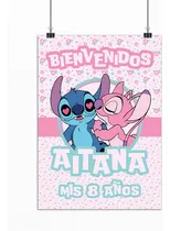 Comprar Kit Imprimible Cumpleaños Personalizado Stitch Y Angela