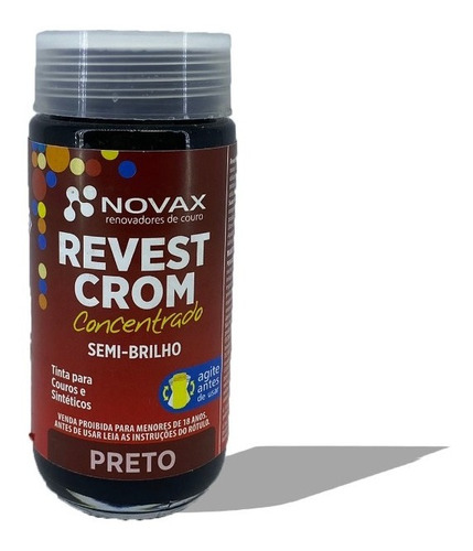 Tinta Para Couros E Sintéticos Novax 90ml - Varias Cores