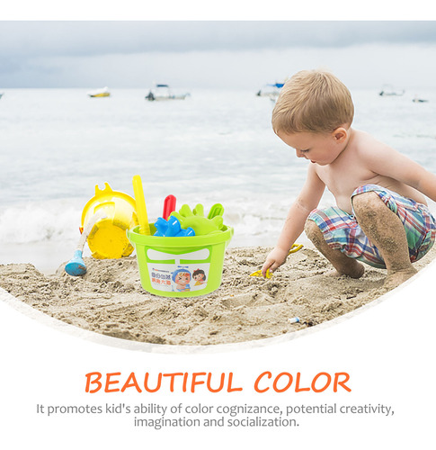 Juego De Juguetes Para Niños Con Forma De Cubo De Playa, Cas