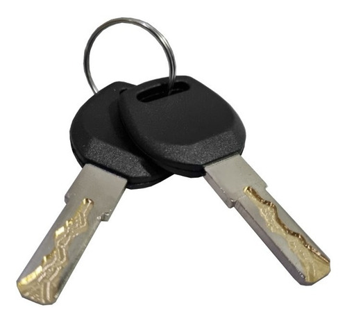 Imagen 3 de 6 de Candado Traba Disco Alarma Moto Bici 2 Llaves Calidad Gm