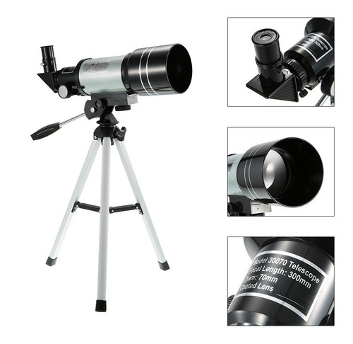 Telescopio Astronomico Refractor Principiantes Niños Regalo