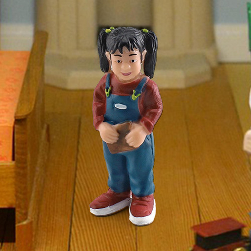 2 Figura De Personas En Miniatura, , Figura De Niño
