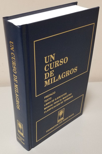 Un Curso De Milagros - Tapa Dura - Edicion De Lujo, Editorial F. Inner Peace