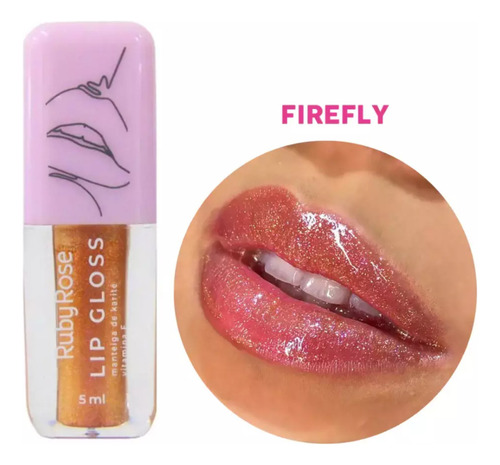 Lip Gloss Glitter Ruby Rose Gloss Labial Atacado Kit