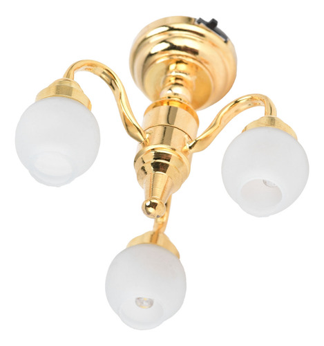Candelabro Led En Miniatura Con Forma De Casa De Muñecas De