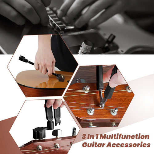 Accesorios De Guitarra Multifunción 3 En 1 Guitar Peg String