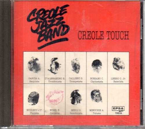 Creole Jazz Band Creole Touch - Cd Original