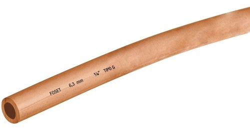 Tubo De Cobre Flexible 1/4' Rollo De 15 Metros 48155