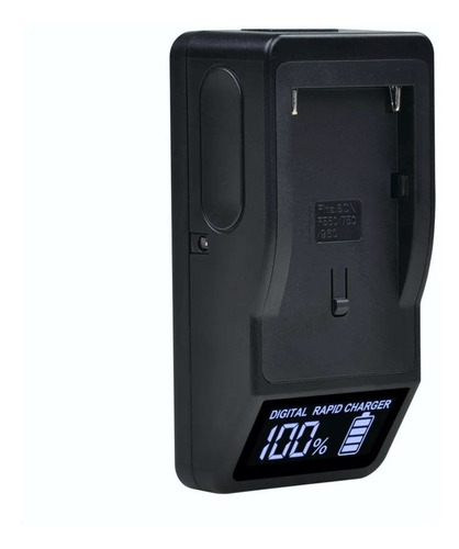 Cargador Rápido Para Baterías Np-f570, Np-f770 Y Np-f970