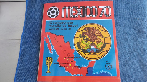 Álbum De Estampas Mundial México 1970 Panini Reimpresion