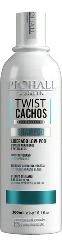 Shampoo Twist Cachos Prohall Low-poo Cabelos Cacheados 300ml