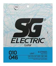 Comprar Encordoamento Para Guitarra Sg 0.10 Corda Nickel Wound