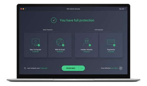 Antivirus Avg Ultimate (3 Dispositivos 1 Año)