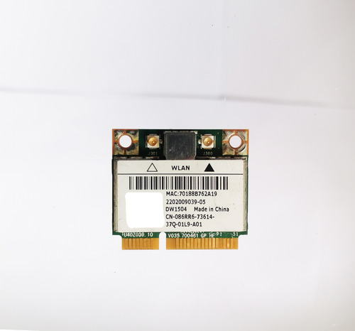 Tarjeta Wiriles Wifi Dell Lattitude E5530 Pn/dw1504 (Usado)