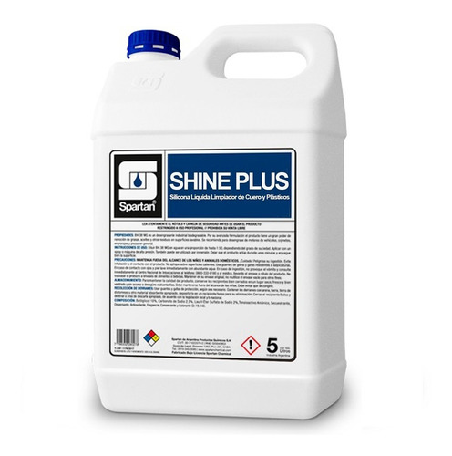 Shine Plus Silicona Liquida Spartan 5 Lts | Comaac Spa