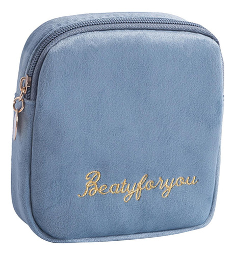 I Bolsa De Almacenamiento De Toallas Sanitarias, Azul