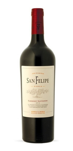 Vino San Felipe Roble Cabernet Sauvignon Caja 6x750ml