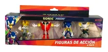 Comprar Muñeco Sonic Prime Pack X4 Figuras Articulad Ar1 6040 Ellobo