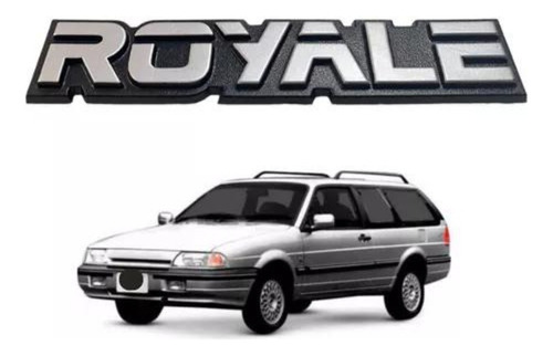 Emblema Traseiro Royale Original Ford 3398536855