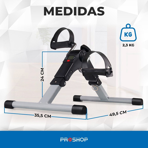 Imagen 8 de 10 de Pedalera Rehabilitacion Bicicleta Fija Mini Pedales Cuotas