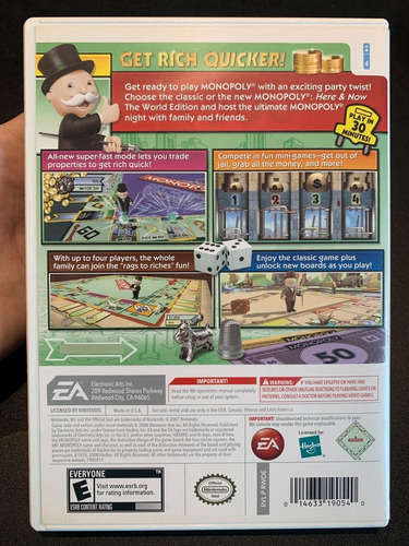 Monopoly Nintendo Wii (Usado)