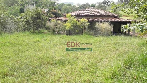 Imagem 1 de 11 de Chácara Com 3 Dormitórios À Venda, 5000 M² Por R$ 275.000,00 - Zona Rural - Paraisópolis/mg - Ch0663