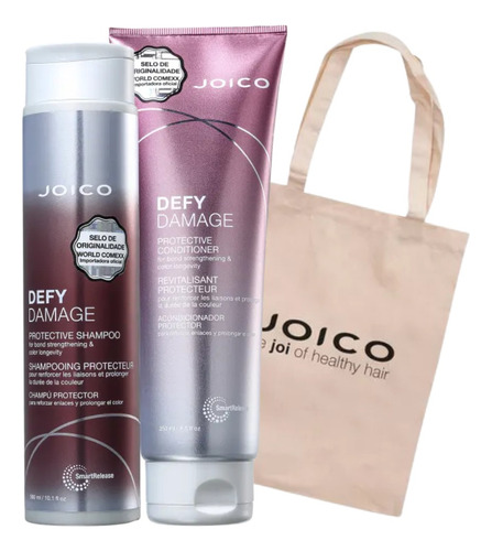 Joico Kit Defy Damage Shampoo E Cond + Presente Exclusivo
