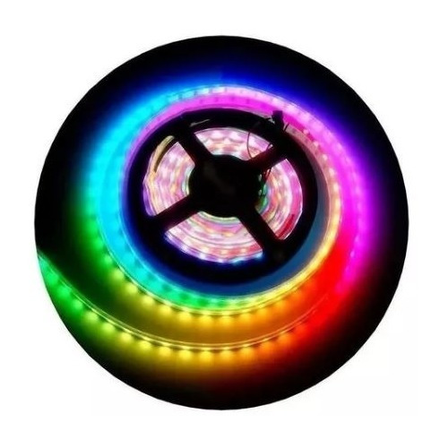 Tira Led 5050 Rgb Multicolor 60led/m Ip68 Sumergible 5mt 12v