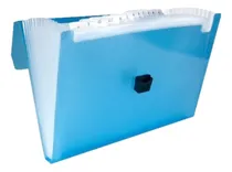Comprar Archivo Expandible Carta Oxford 13 Divisiones Azul Color Azul Claro