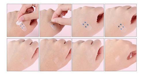 Imagen 8 de 12 de Cintas De Estiramiento Facial Instantáneo 80pcs