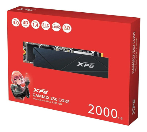 Ssd Gammix S50 Core 2000gb