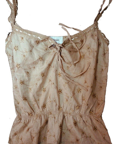 Musculosa Bordada. Importada Zara! Nueva!!! (084)