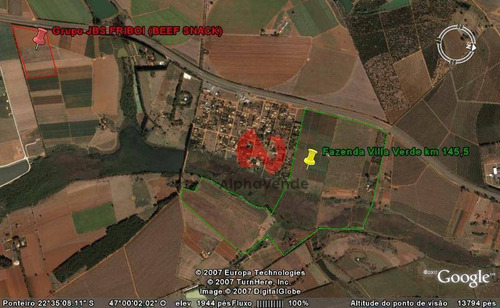 Área À Venda, 723872 M² Por R$ 106.000.000,00 - Vista Alegre - Santo Antônio De Posse/sp - Ar0071