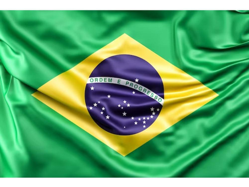 Linda Bandeira Brasil Brasileira Grande 1,5 X 0,9m Bbb