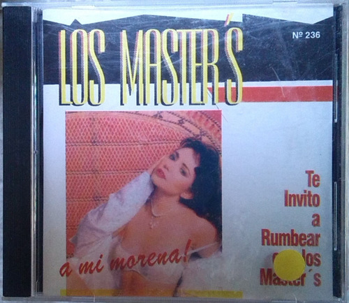 Cd Los Master's - Te Invito A Rumbear - Original