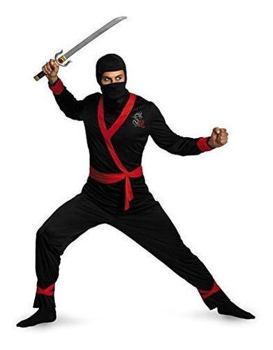 Traje Maestro Ninja Disfrazado De Hombre.