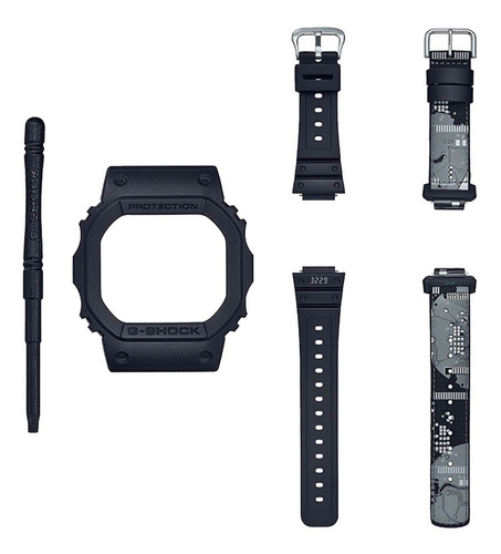 Reloj Casio G-shock Dwe5600cc-3d Circuit Board Oficial Cuota