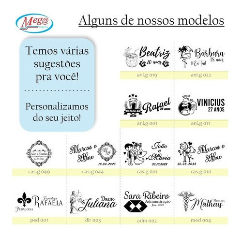 10 Taças Vinho E Bebida Personalizadas Degrade 400ml Fr/vr