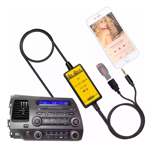 Interface Conexión Usb Auxiliar Honda (usado) (Usado)