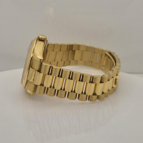 Rolex Day-date Presidente Yellow Gold 36mm Completo Dourado Dourado Branco (Usado)