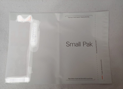 Sobre Bolsa Plástico Fondo Gris Small Pack 100pzas Nvas