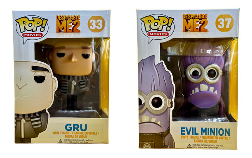 Funkos Mi Villano Favorito, Gru Y Evil Minion